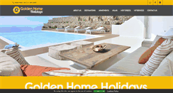 Desktop Screenshot of goldenhomeholidays.com