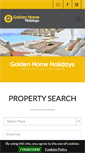 Mobile Screenshot of goldenhomeholidays.com